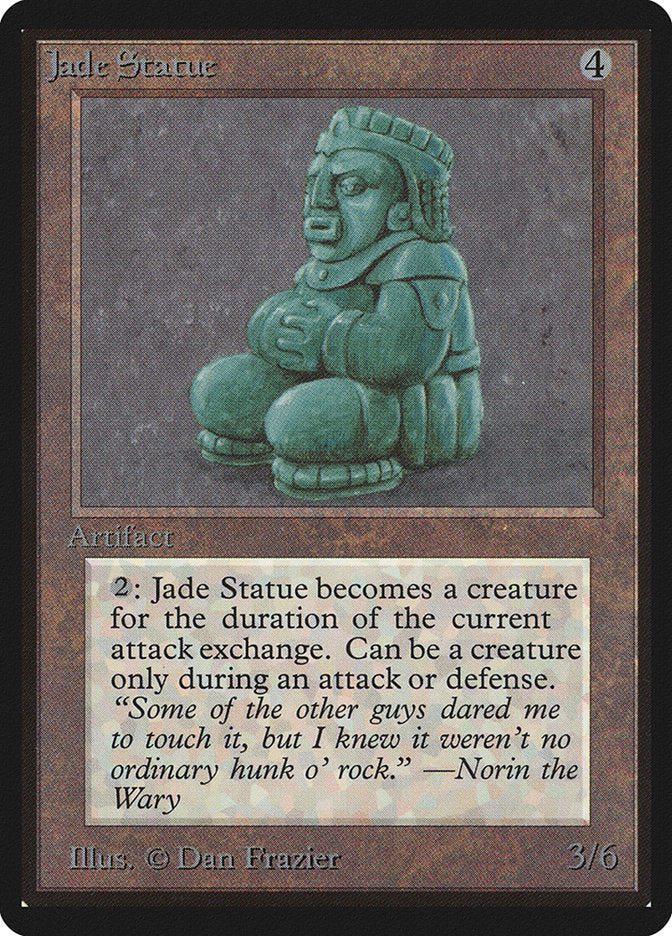 Jade Statue [Beta Edition] | Card Merchant Takapuna