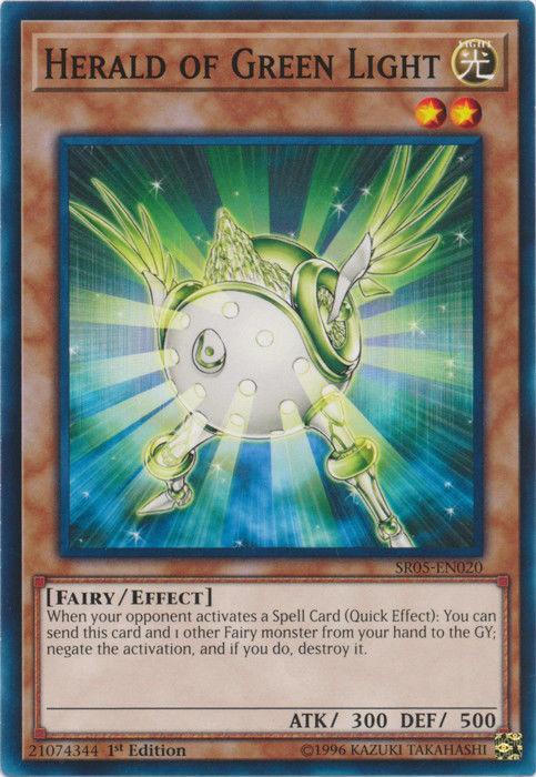 Herald of Green Light [SR05-EN020] Common | Card Merchant Takapuna