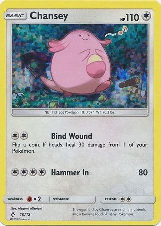 Chansey (10/12) [McDonald's Promos: 2018 Collection] | Card Merchant Takapuna