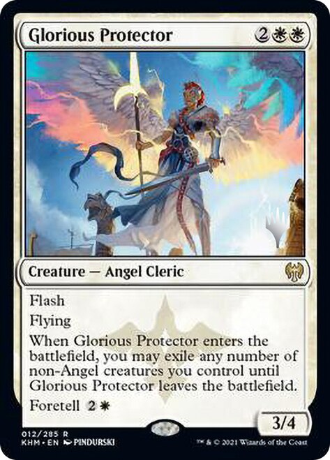 Glorious Protector (Promo Pack) [Kaldheim Promos] | Card Merchant Takapuna