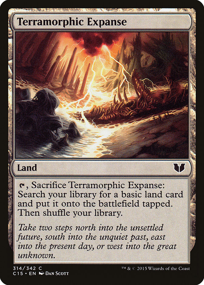 Terramorphic Expanse [Commander 2015] | Card Merchant Takapuna