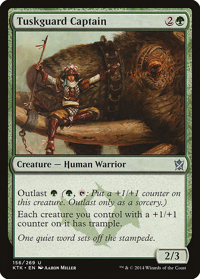 Tuskguard Captain [Khans of Tarkir] | Card Merchant Takapuna