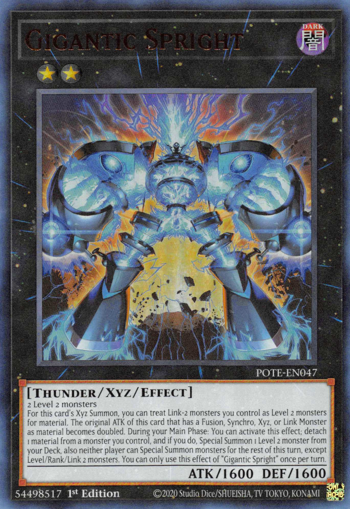 Gigantic Spright [POTE-EN047] Ultra Rare | Card Merchant Takapuna