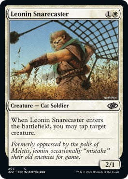 Leonin Snarecaster [Jumpstart 2022] | Card Merchant Takapuna