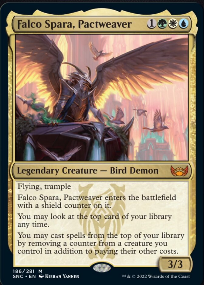 Falco Spara, Pactweaver [Streets of New Capenna] | Card Merchant Takapuna