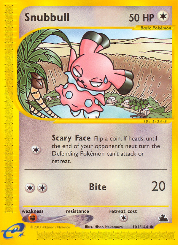 Snubbull (101/144) [Skyridge] | Card Merchant Takapuna