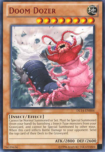 Doom Dozer (Red) [DL14-EN004] Rare | Card Merchant Takapuna