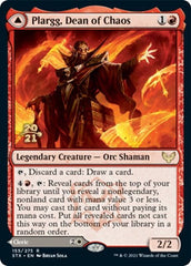 Plargg, Dean of Chaos // Augusta, Dean of Order [Strixhaven: School of Mages Prerelease Promos] | Card Merchant Takapuna