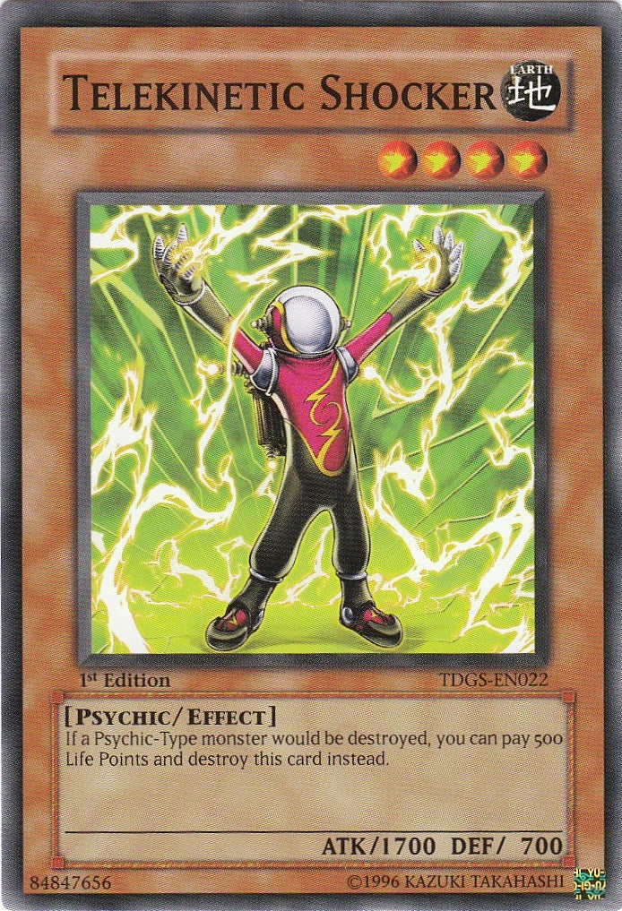 Telekinetic Shocker [TDGS-EN022] Common | Card Merchant Takapuna