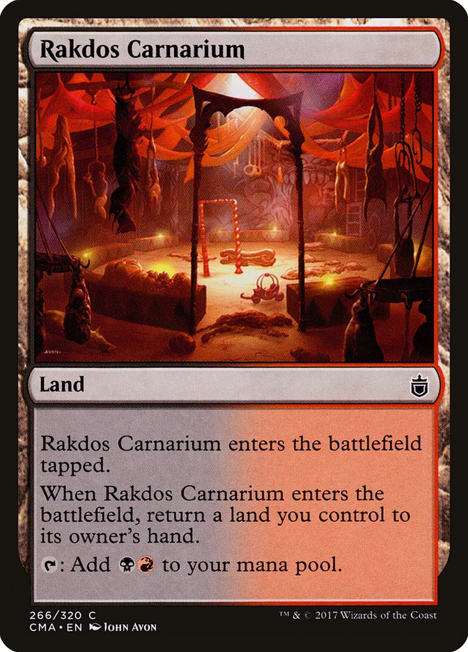 Rakdos Carnarium [Commander Anthology] | Card Merchant Takapuna