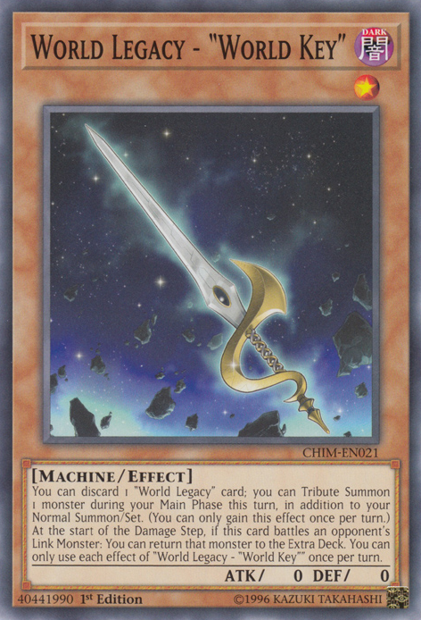 World Legacy - "World Key" [CHIM-EN021] Common | Card Merchant Takapuna