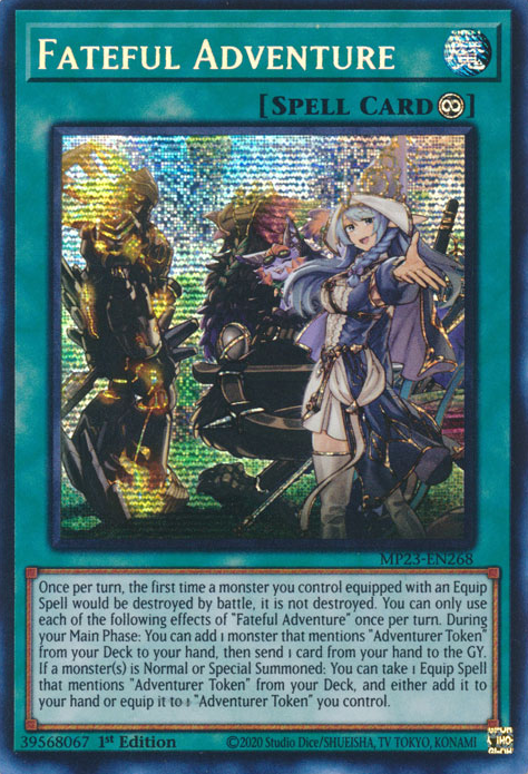 Fateful Adventure [MP23-EN268] Prismatic Secret Rare | Card Merchant Takapuna