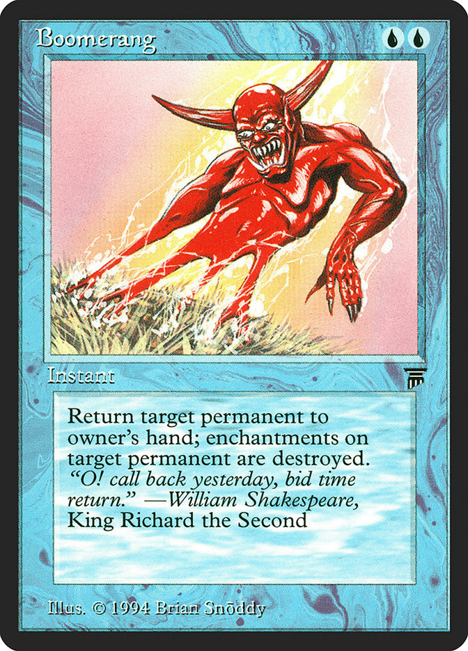 Boomerang [Legends] | Card Merchant Takapuna