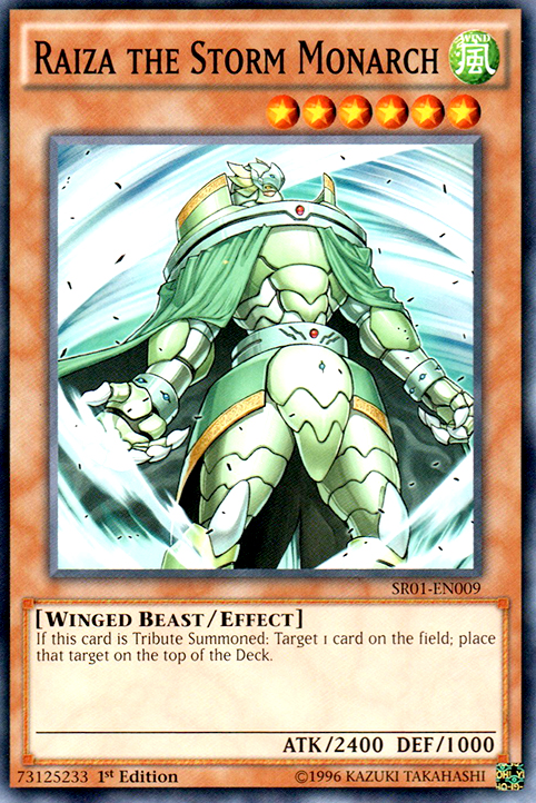 Raiza the Storm Monarch [SR01-EN009] Common | Card Merchant Takapuna