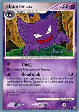 Haunter LV.35 (40/100) (Queengar - Jason Martinez) [World Championships 2009] | Card Merchant Takapuna