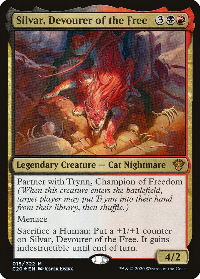 Silvar, Devourer of the Free [Commander 2020] | Card Merchant Takapuna