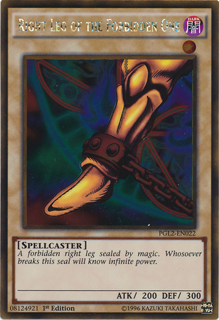 Right Leg of the Forbidden One [PGL2-EN022] Gold Rare | Card Merchant Takapuna