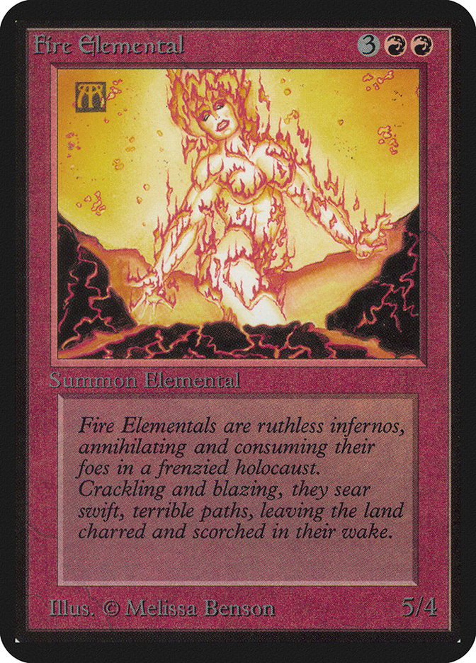 Fire Elemental [Alpha Edition] | Card Merchant Takapuna