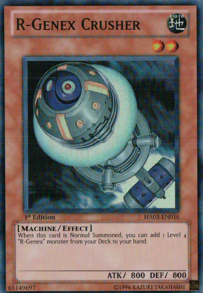 R-Genex Crusher [HA03-EN016] Super Rare | Card Merchant Takapuna