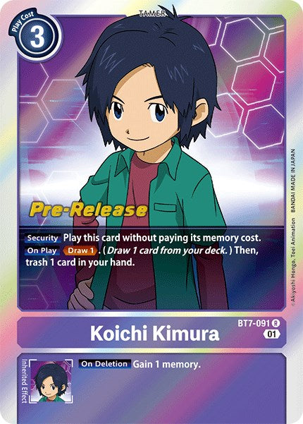 Koichi Kimura [BT7-091] [Next Adventure Pre-Release Cards] | Card Merchant Takapuna