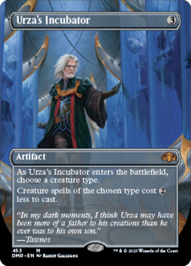 Urza's Incubator (Borderless Alternate Art) [Dominaria Remastered] | Card Merchant Takapuna