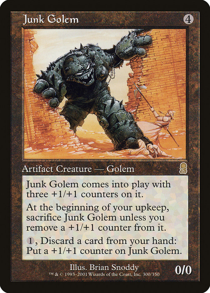 Junk Golem [Odyssey] | Card Merchant Takapuna