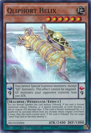 Qliphort Helix (SE) [NECH-ENS04] Super Rare | Card Merchant Takapuna