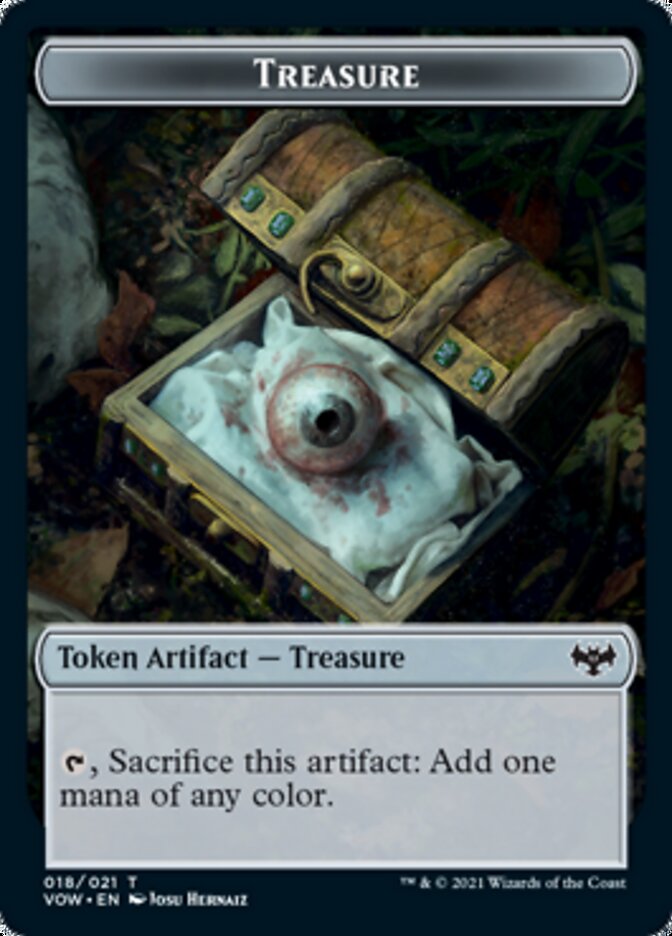 Treasure Token [Innistrad: Crimson Vow Tokens] | Card Merchant Takapuna