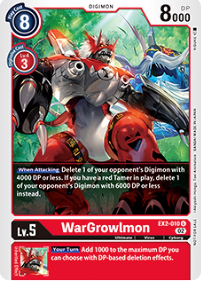 WarGrowlmon [EX2-010] (Tamer Party Vol. 6 Promo) [Digital Hazard Promos] | Card Merchant Takapuna