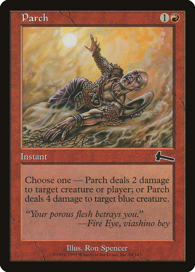 Parch [Urza's Legacy] | Card Merchant Takapuna