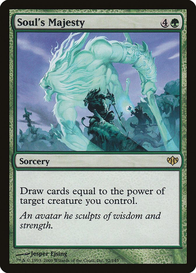 Soul's Majesty [Conflux] | Card Merchant Takapuna