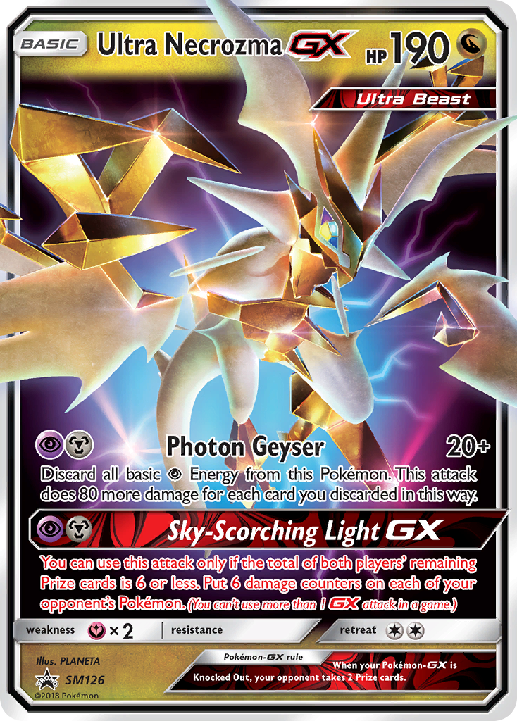 Ultra Necrozma GX (SM126) [Sun & Moon: Black Star Promos] | Card Merchant Takapuna