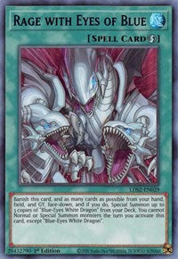 Rage with Eyes of Blue (Blue) [LDS2-EN029] Ultra Rare | Card Merchant Takapuna