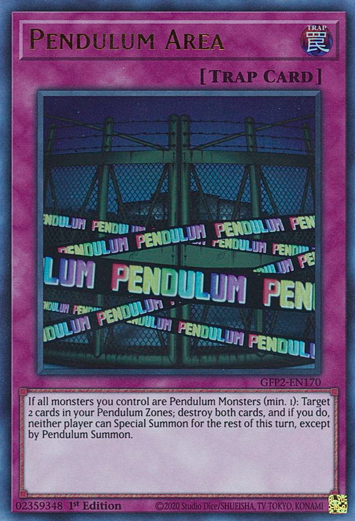 Pendulum Area [GFP2-EN170] Ultra Rare | Card Merchant Takapuna