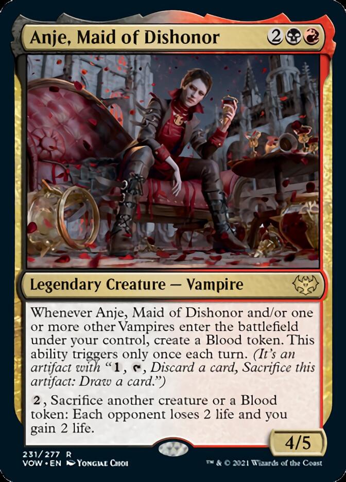 Anje, Maid of Dishonor [Innistrad: Crimson Vow] | Card Merchant Takapuna