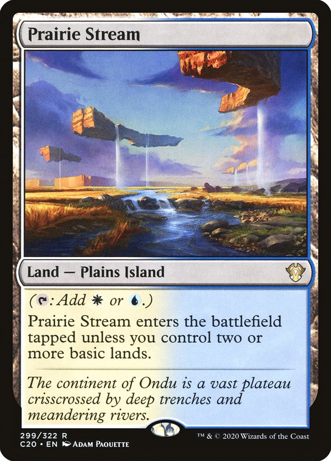 Prairie Stream [Commander 2020] | Card Merchant Takapuna