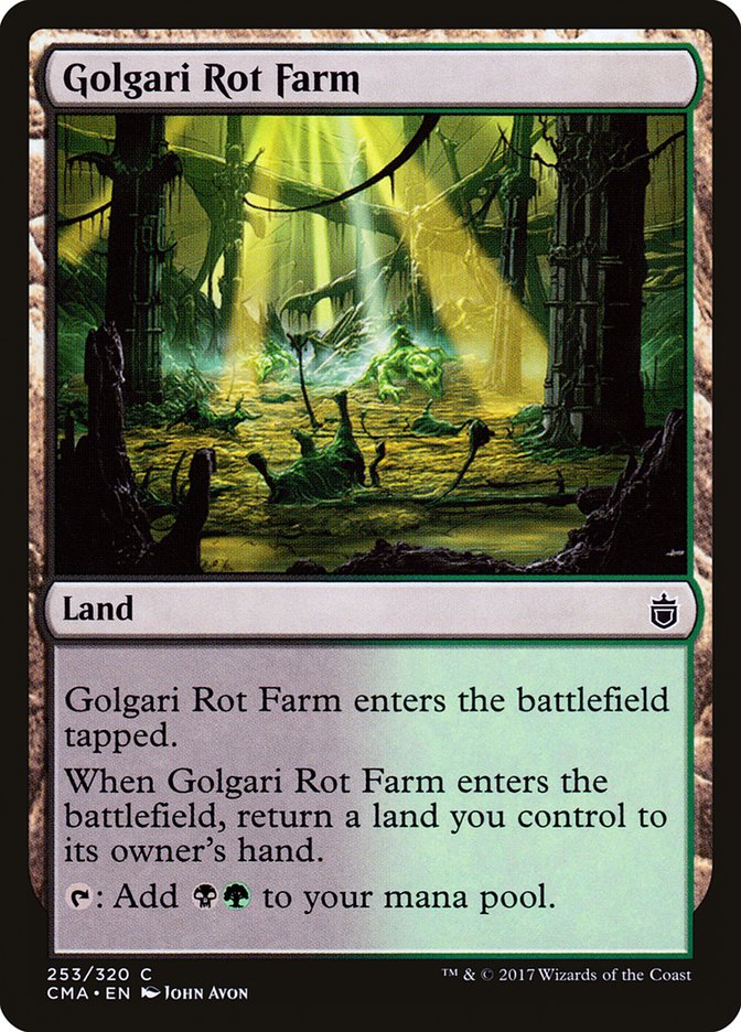 Golgari Rot Farm [Commander Anthology] | Card Merchant Takapuna