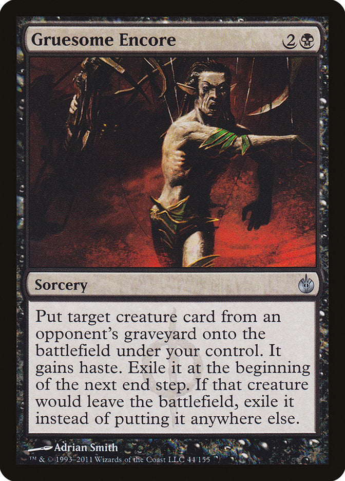 Gruesome Encore [Mirrodin Besieged] | Card Merchant Takapuna