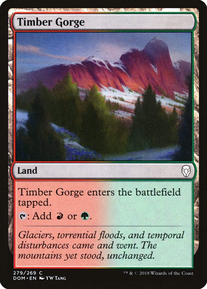 Timber Gorge [Dominaria] | Card Merchant Takapuna