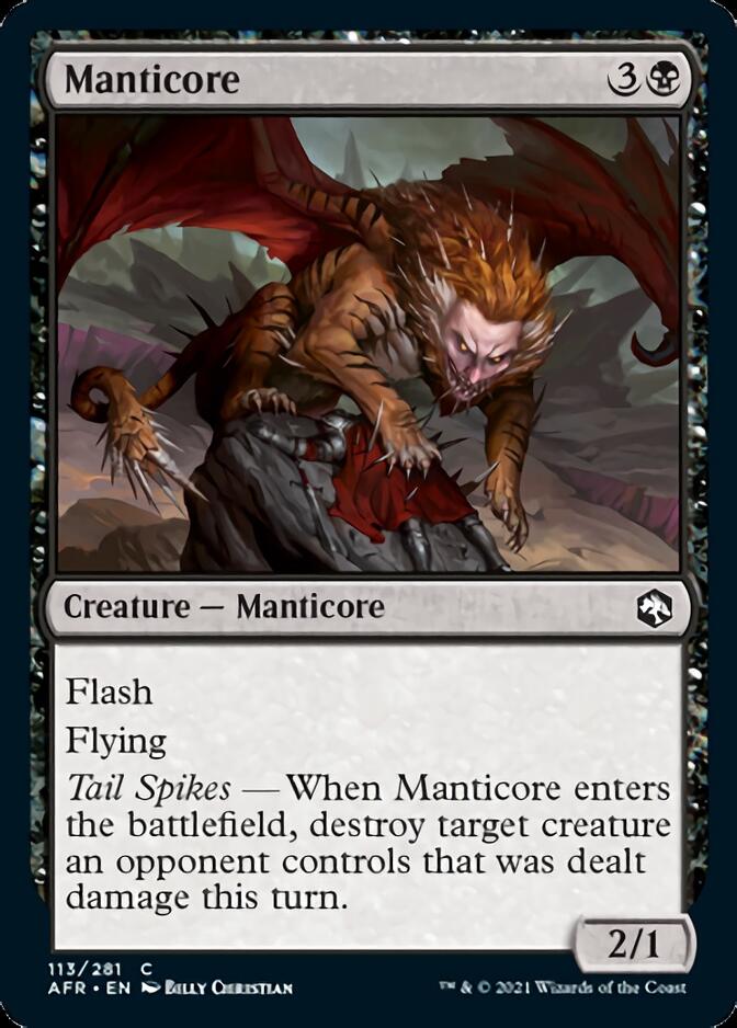 Manticore [Dungeons & Dragons: Adventures in the Forgotten Realms] | Card Merchant Takapuna