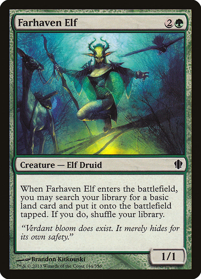 Farhaven Elf [Commander 2013] | Card Merchant Takapuna