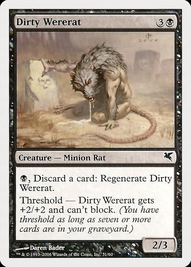 Dirty Wererat (31) [Hachette UK] | Card Merchant Takapuna