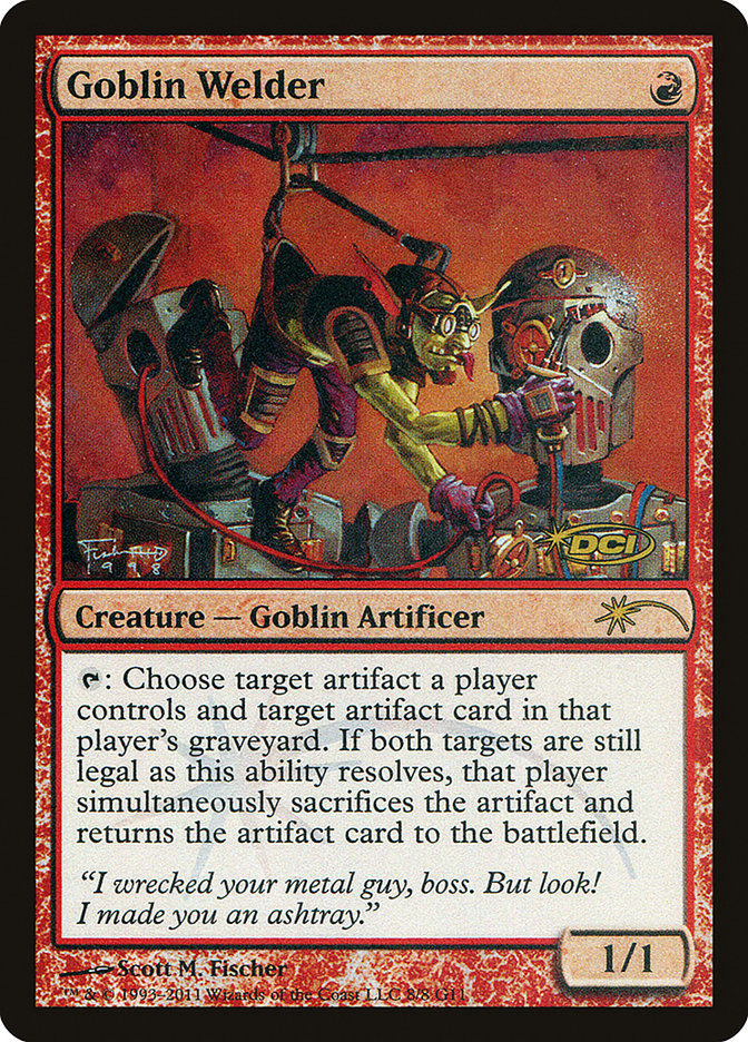 Goblin Welder [Judge Gift Cards 2011] | Card Merchant Takapuna