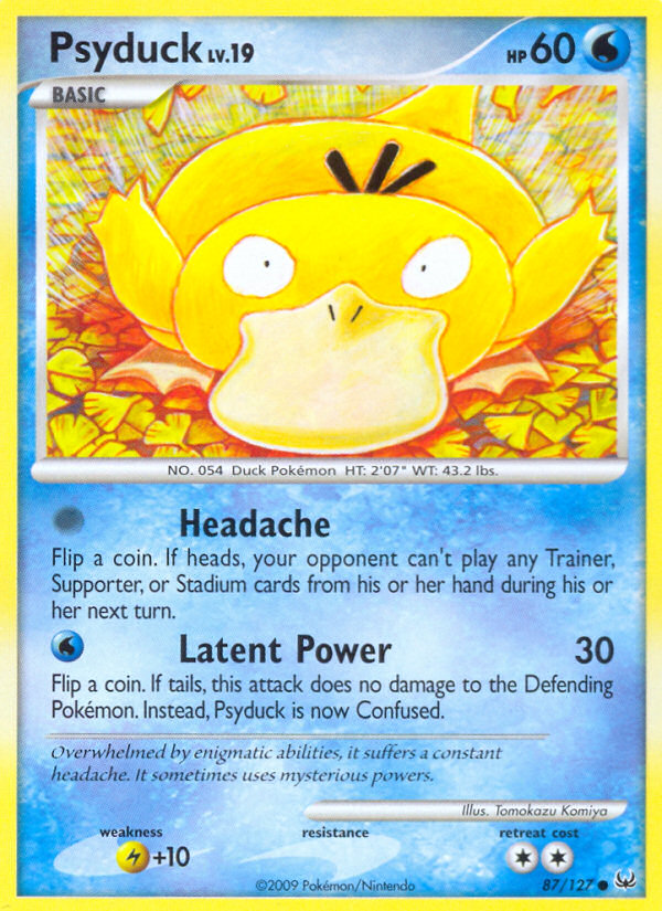 Psyduck (87/127) [Platinum: Base Set] | Card Merchant Takapuna