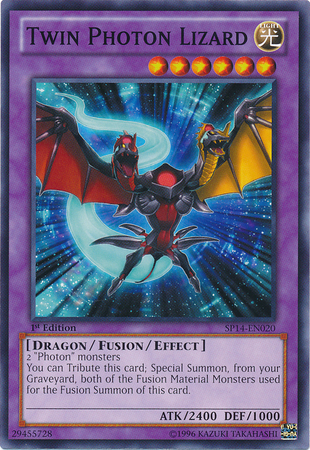 Twin Photon Lizard [SP14-EN020] Common | Card Merchant Takapuna