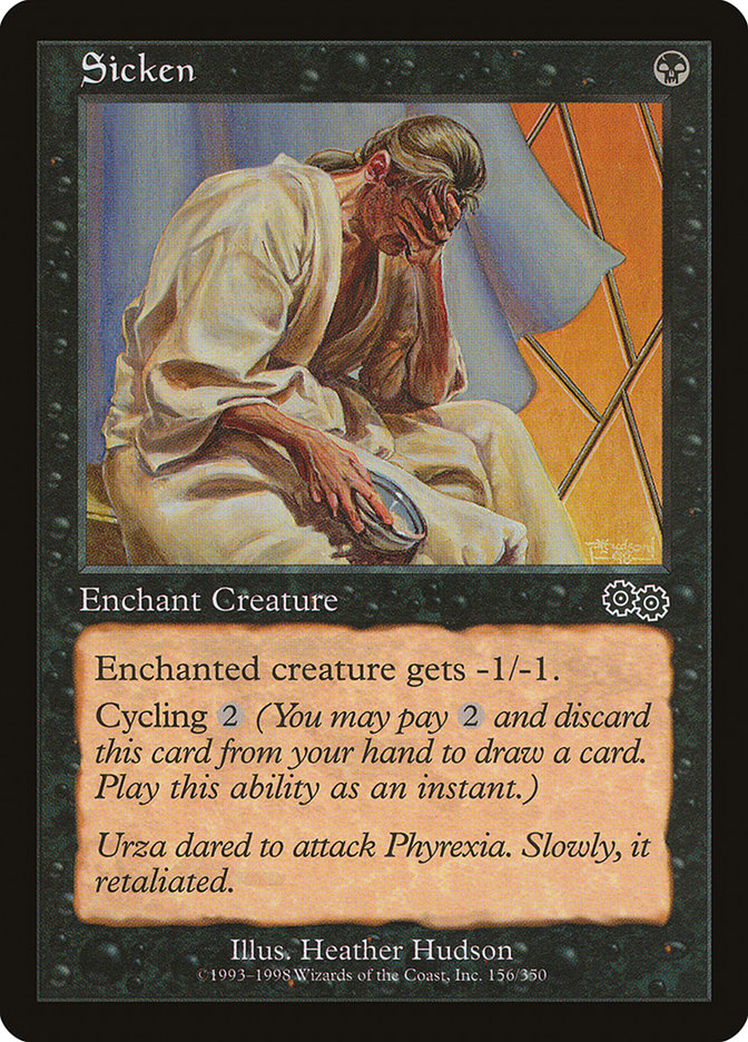 Sicken [Urza's Saga] | Card Merchant Takapuna