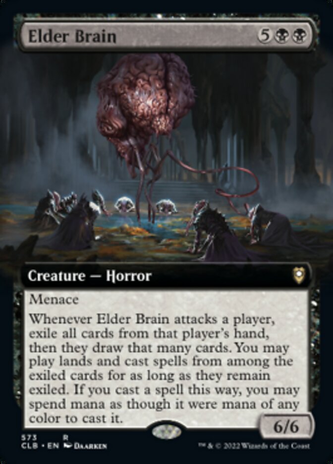 Elder Brain (Extended Art) [Commander Legends: Battle for Baldur's Gate] | Card Merchant Takapuna