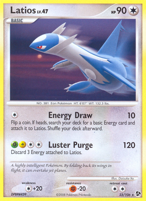 Latios (23/106) [Diamond & Pearl: Great Encounters] | Card Merchant Takapuna