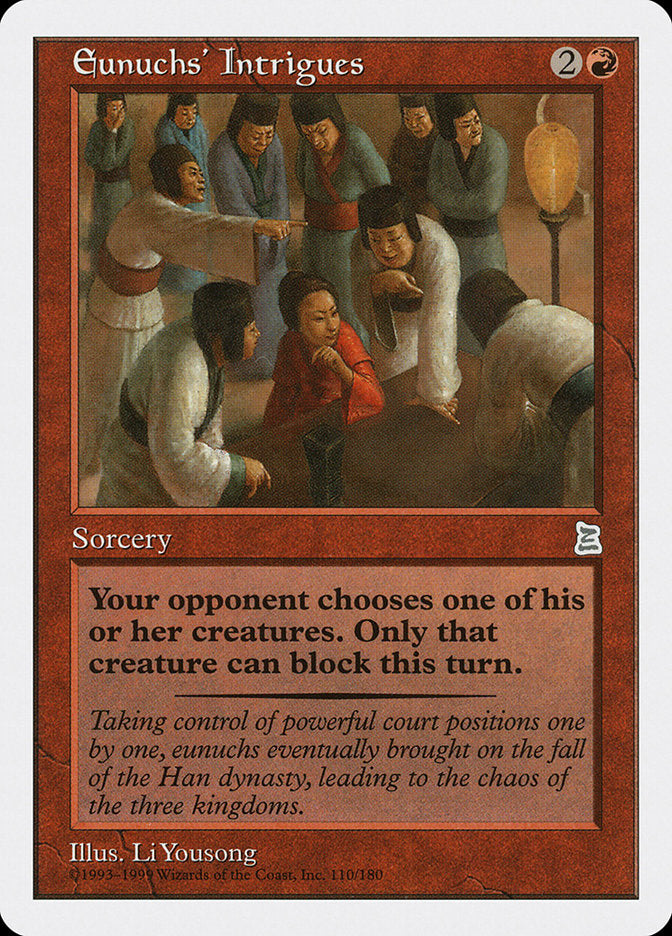 Eunuchs' Intrigues [Portal Three Kingdoms] | Card Merchant Takapuna