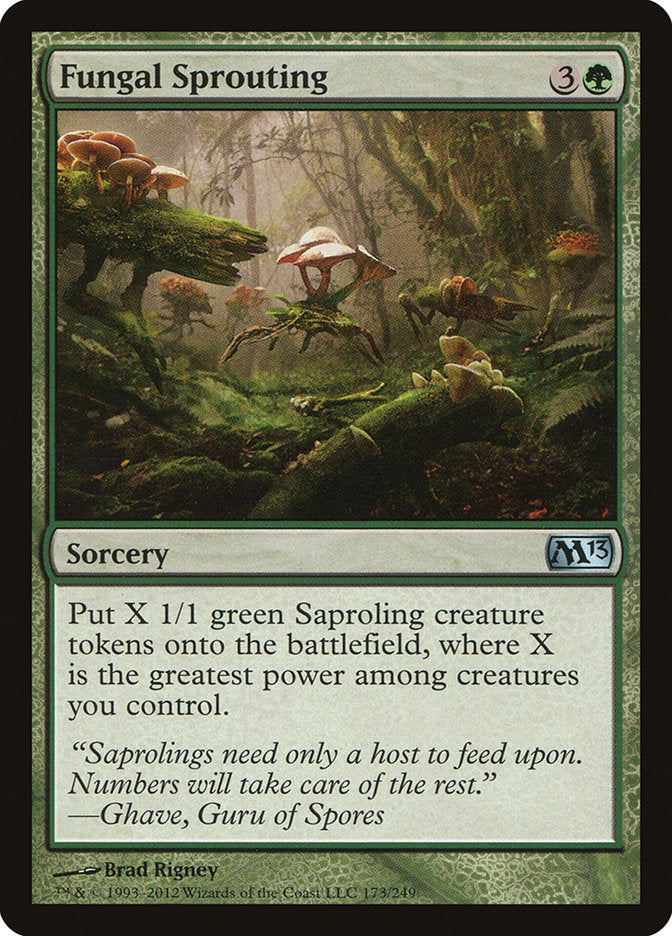 Fungal Sprouting [Magic 2013] | Card Merchant Takapuna